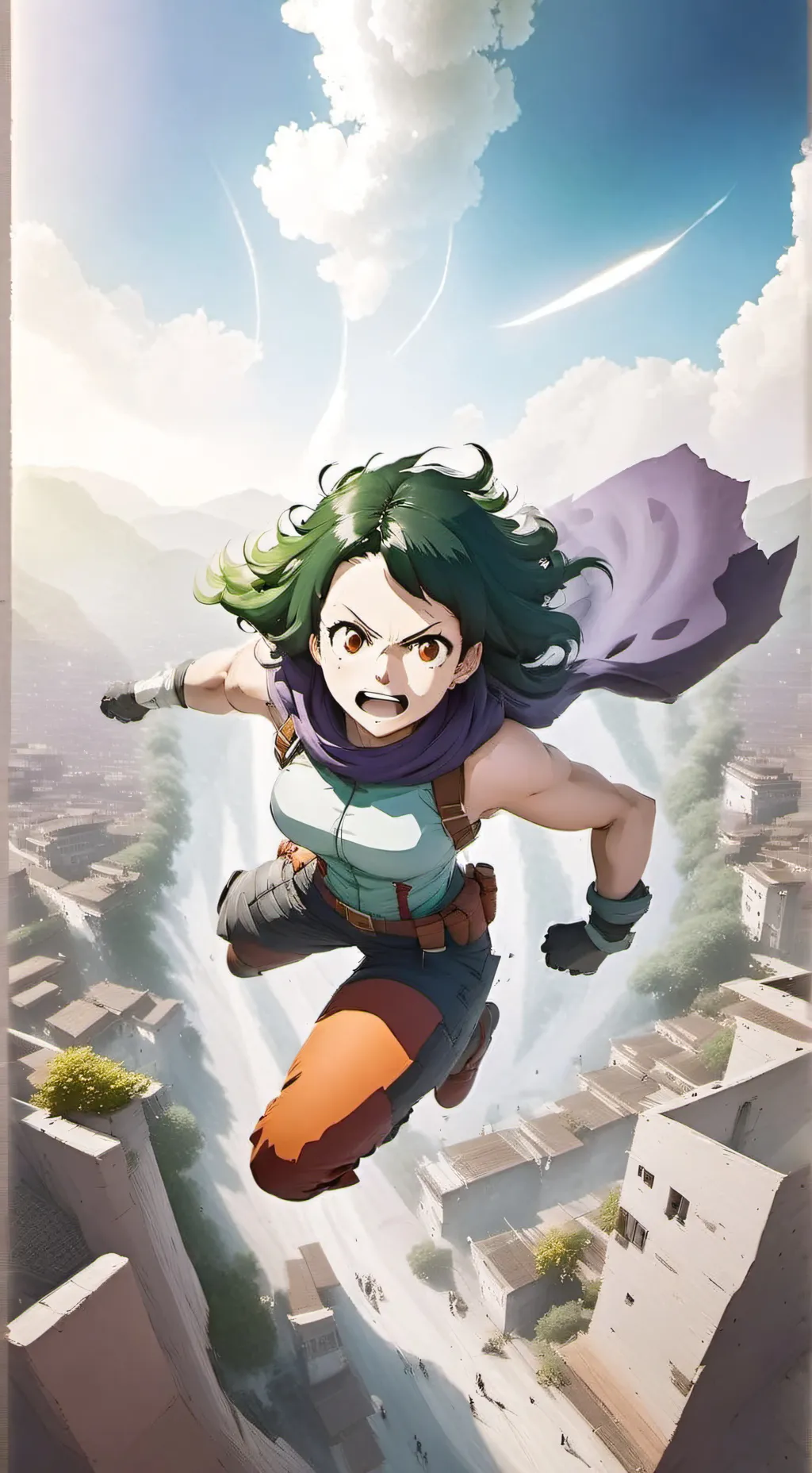 ai character: mha fr background