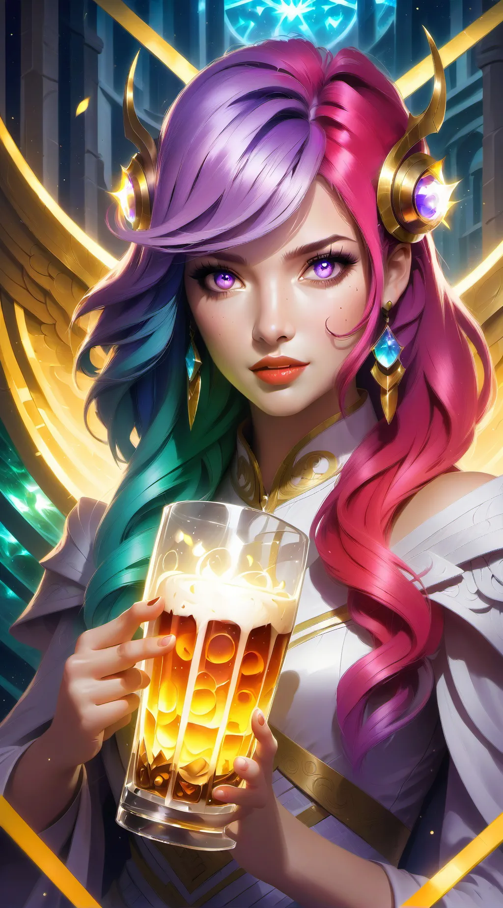 ai character: Amira  background
