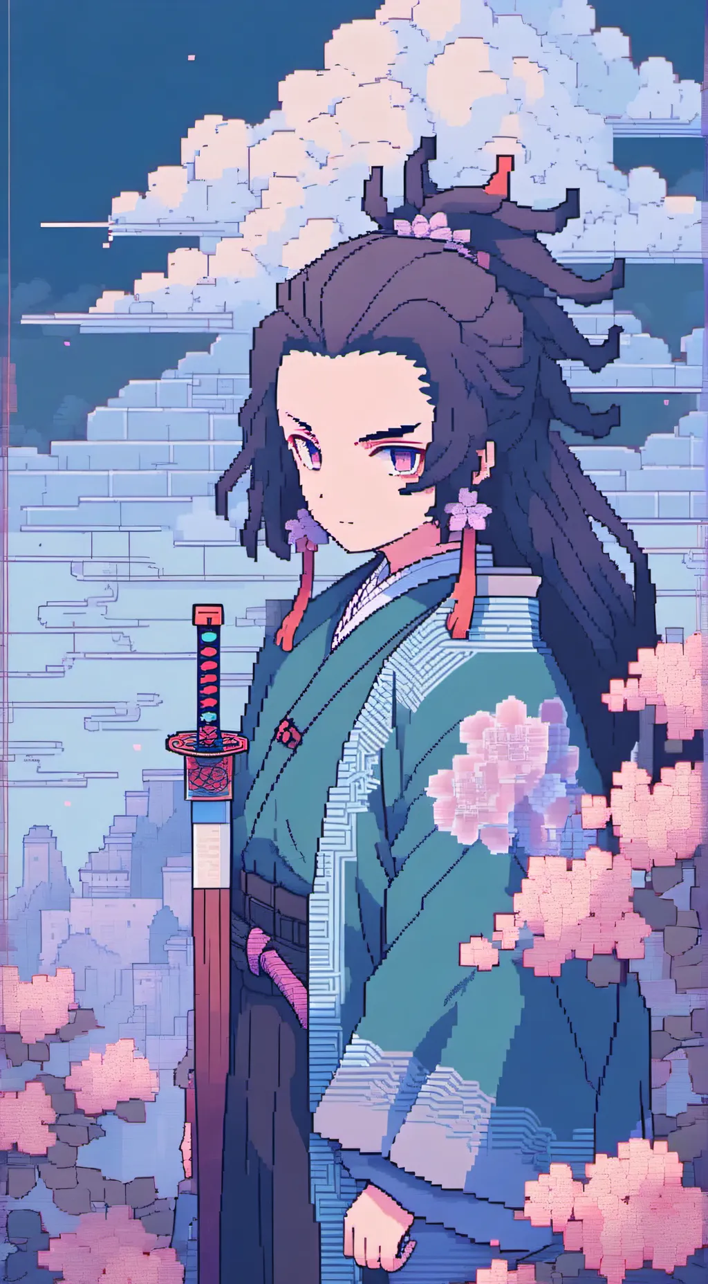 ai character: Sleepover kny  background