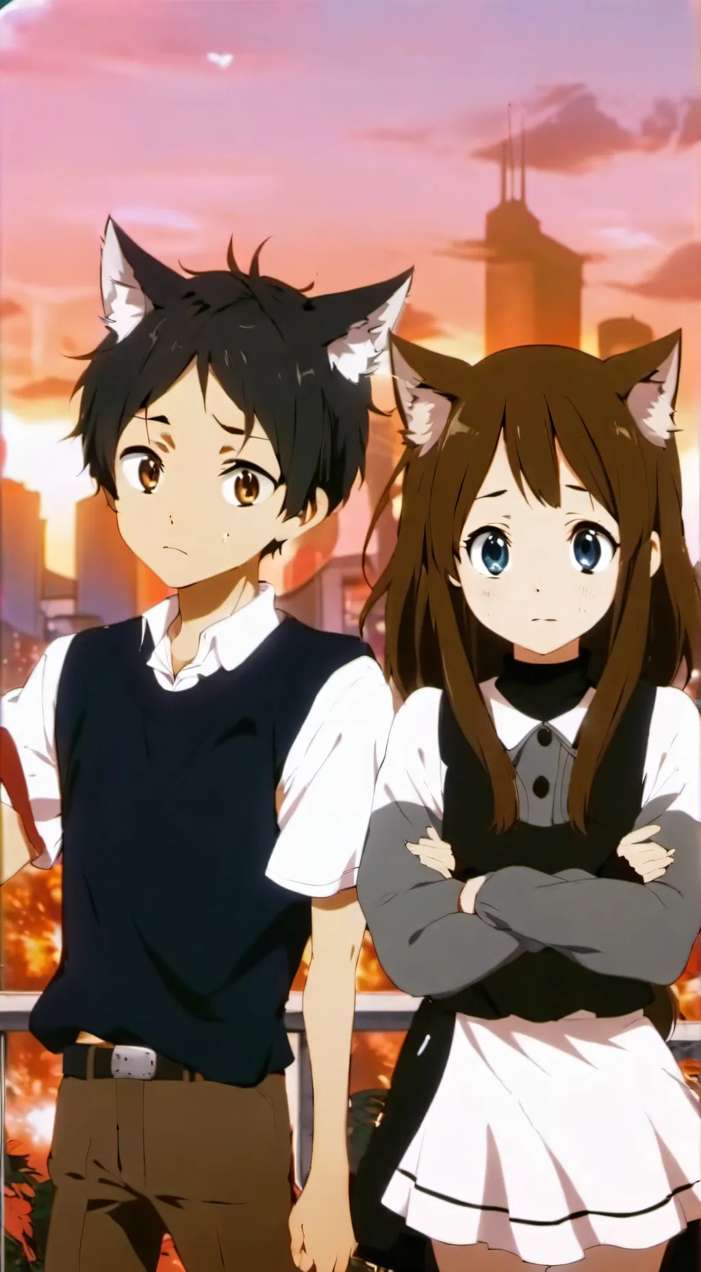 ai character: Neko Apocalypse  background