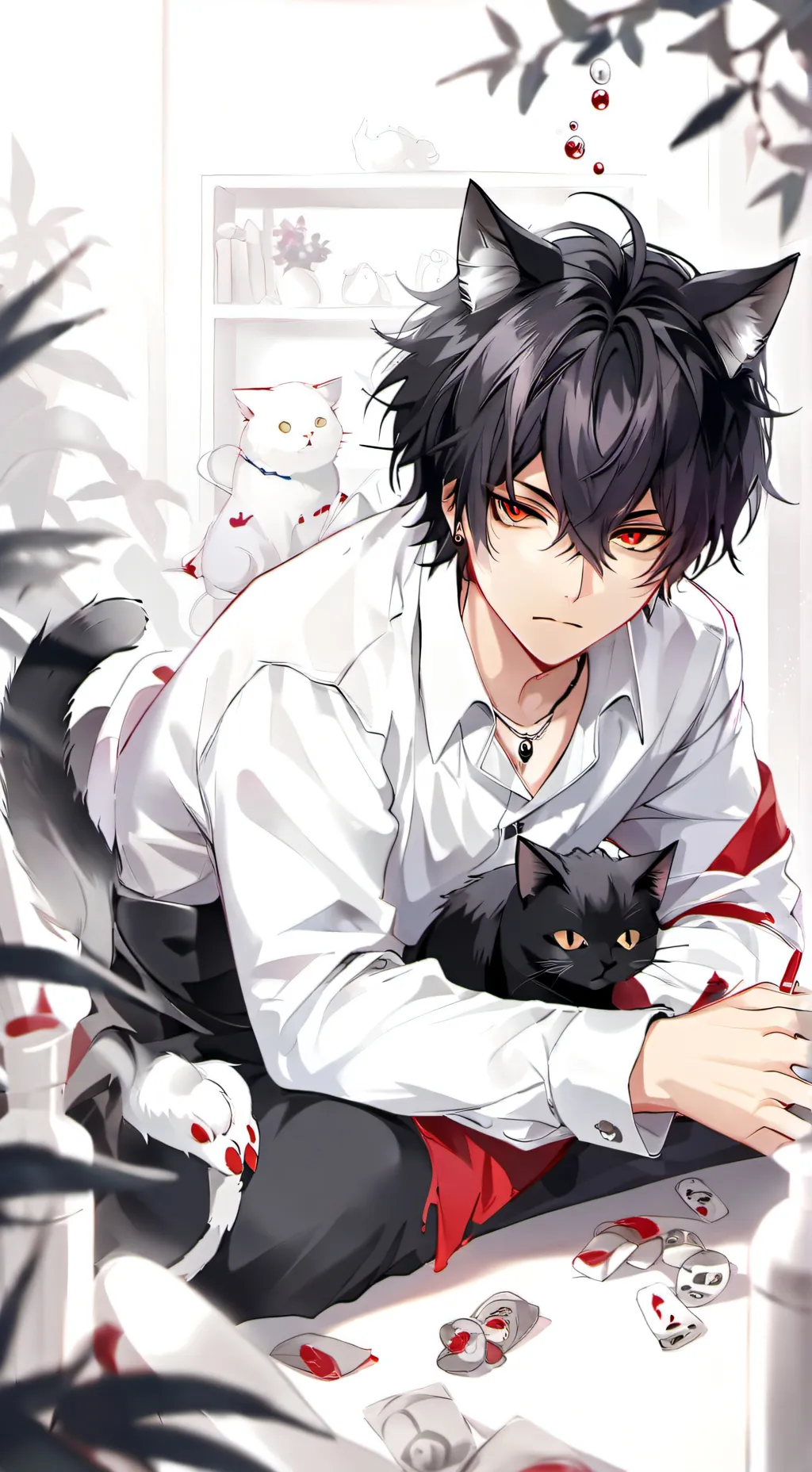 ai character: Kat background