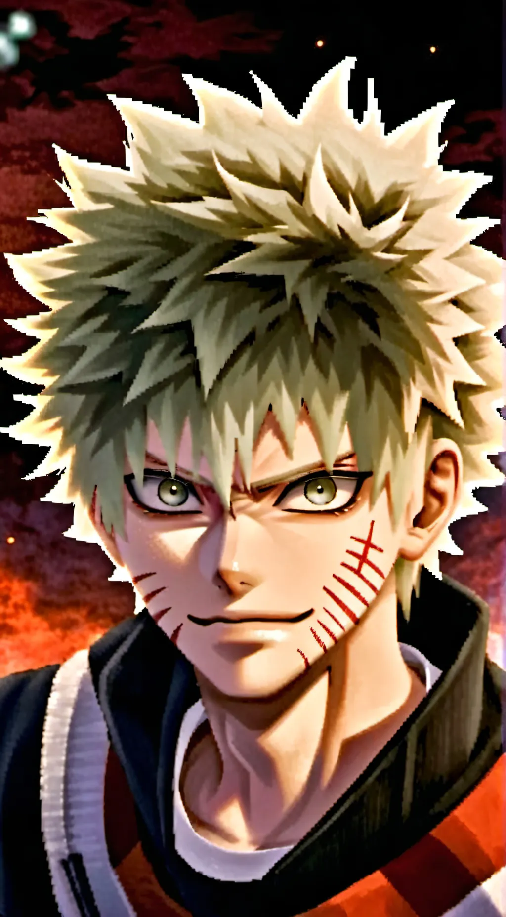 ai character: Bakugo background