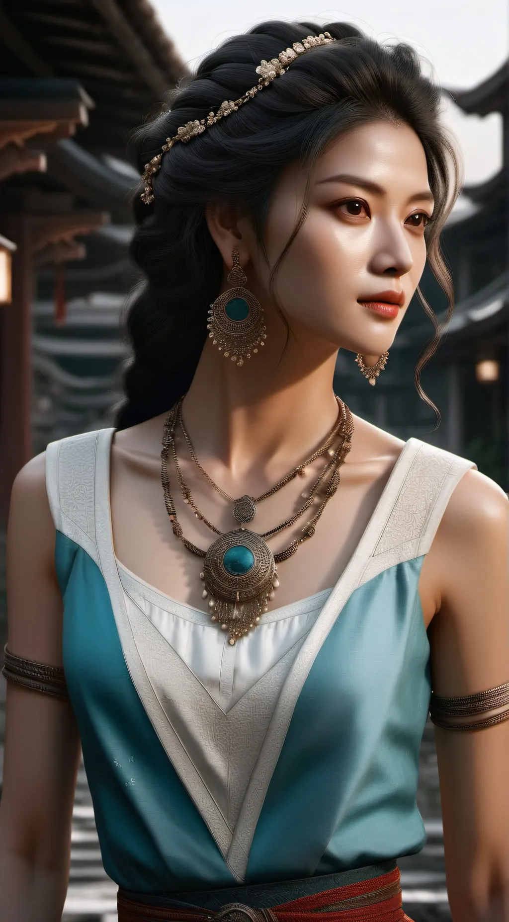 ai character: TVD background