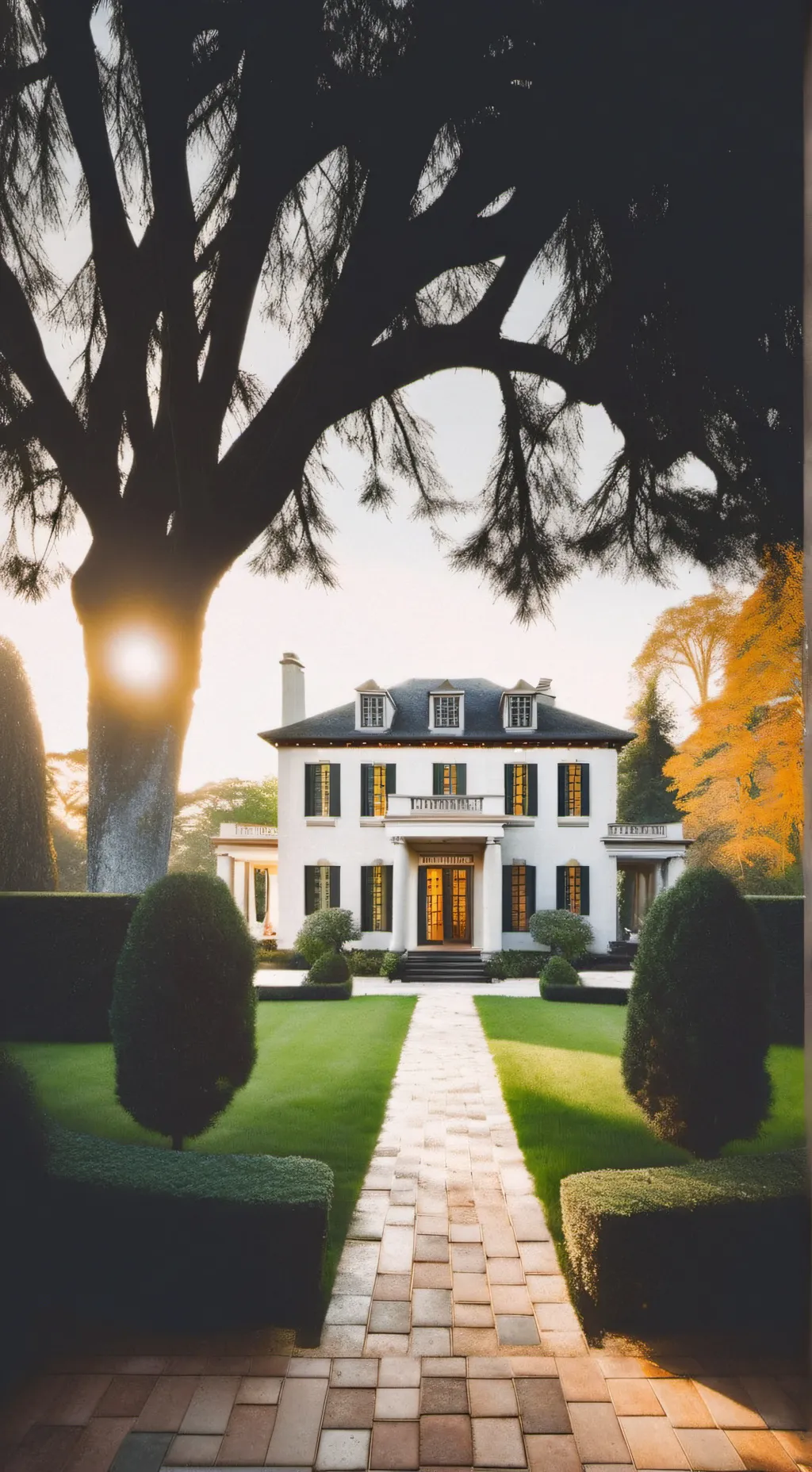 ai character: Royal Home.  background