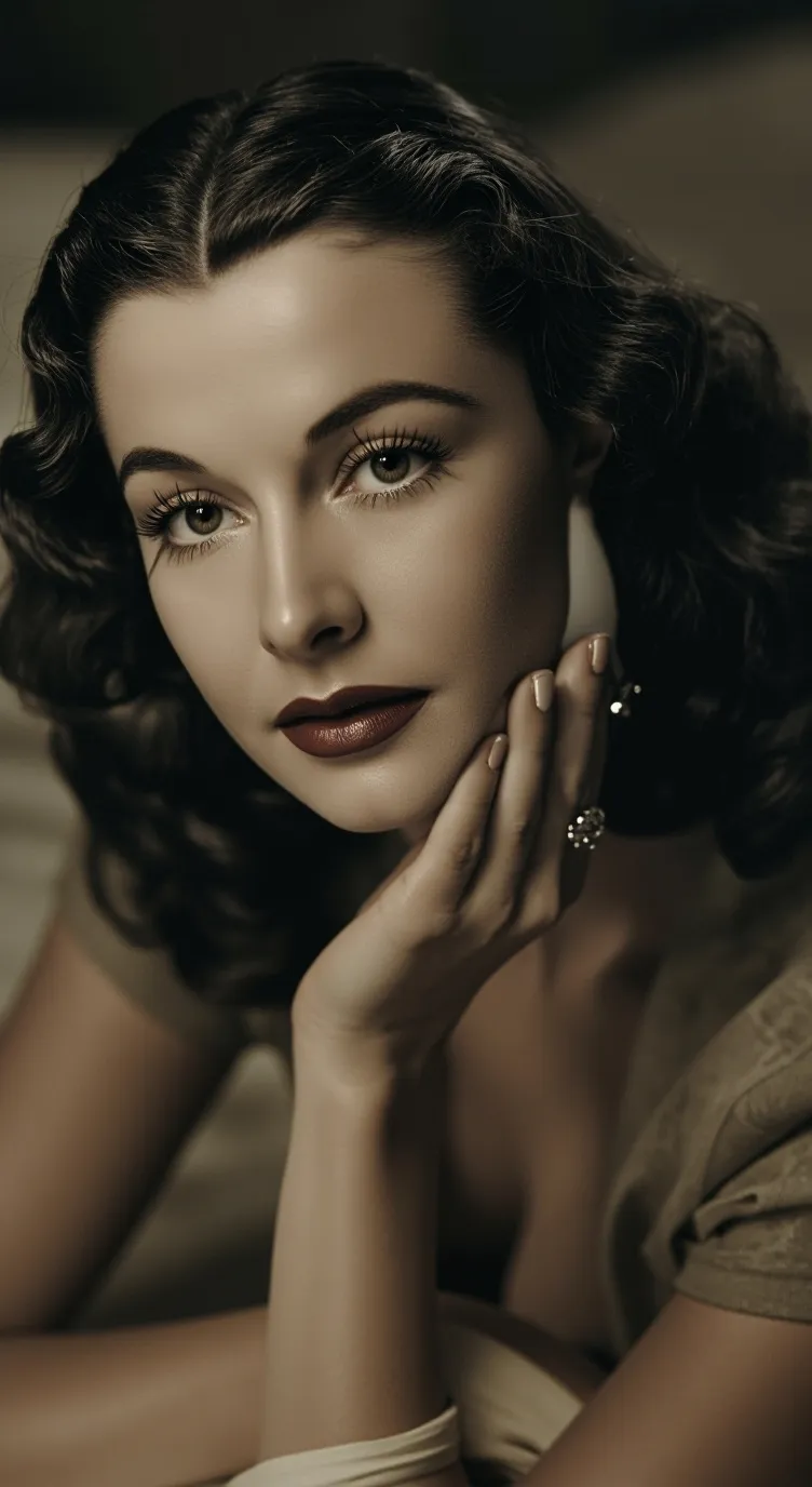 ai character: Vivien Leigh  background