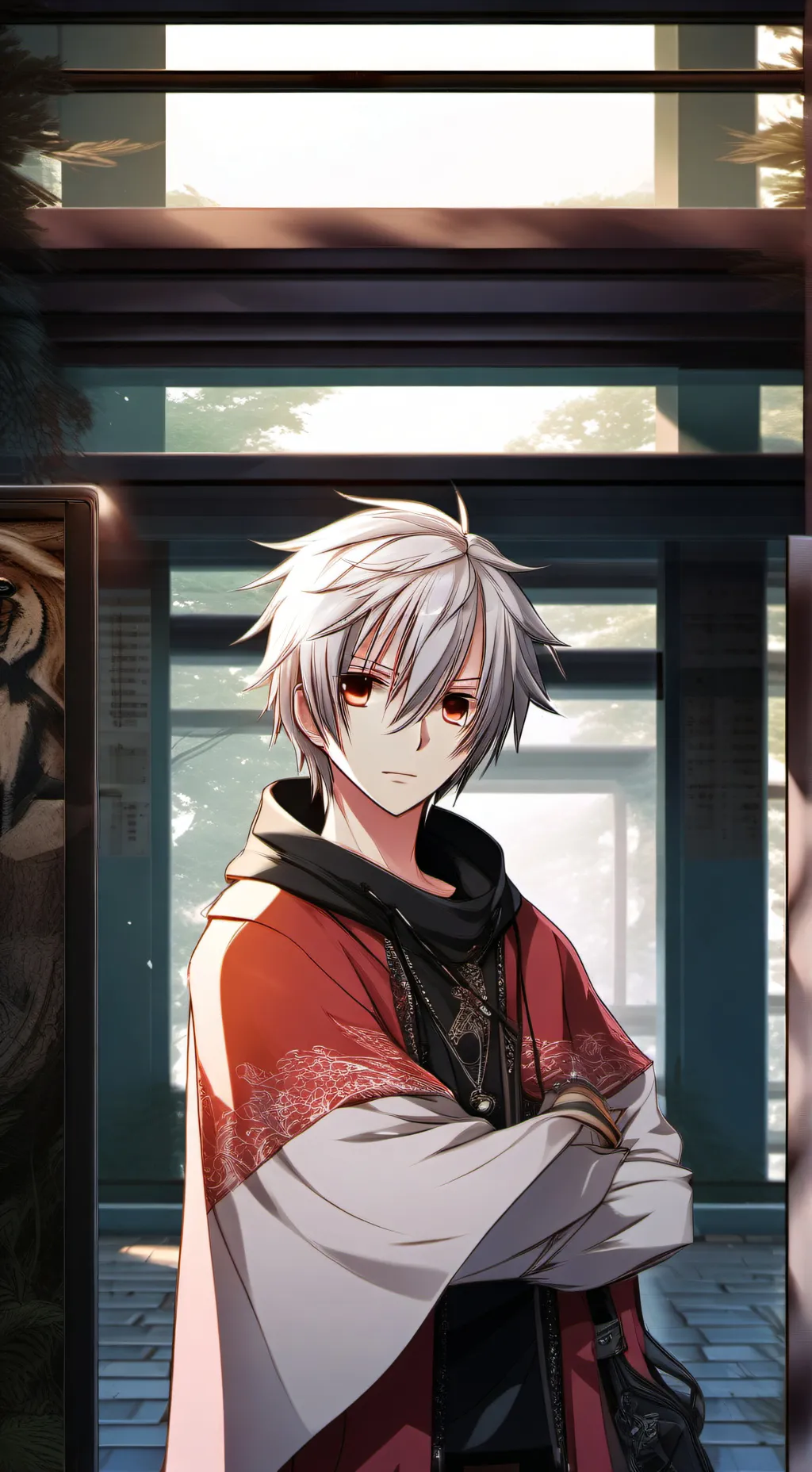 ai character: kuro background