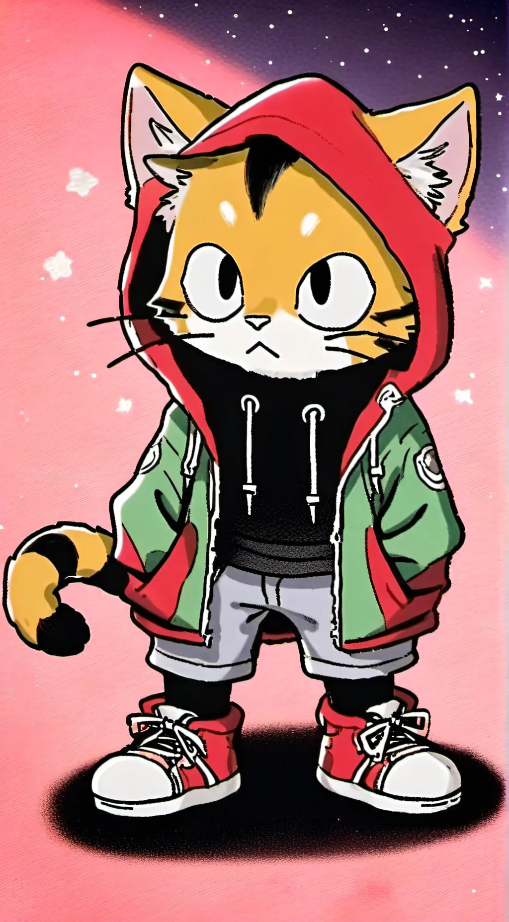 ai character: starcrit background