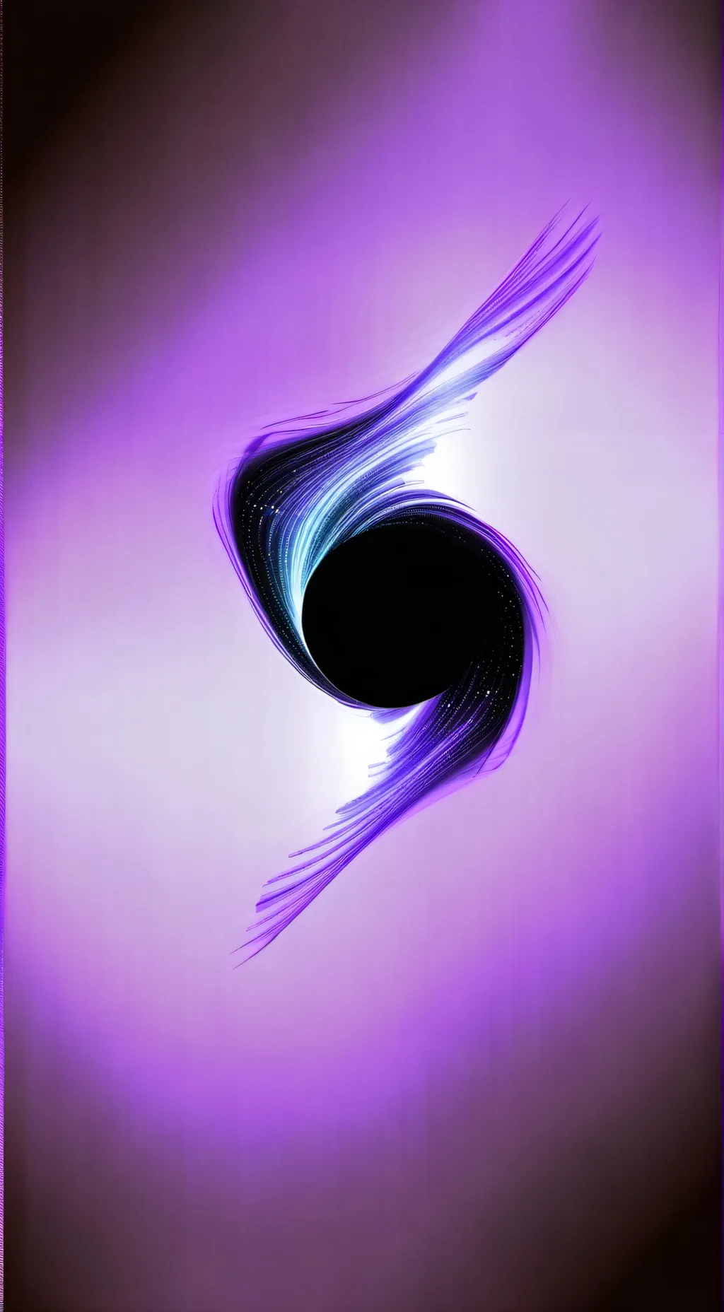 ai character: Black Void background