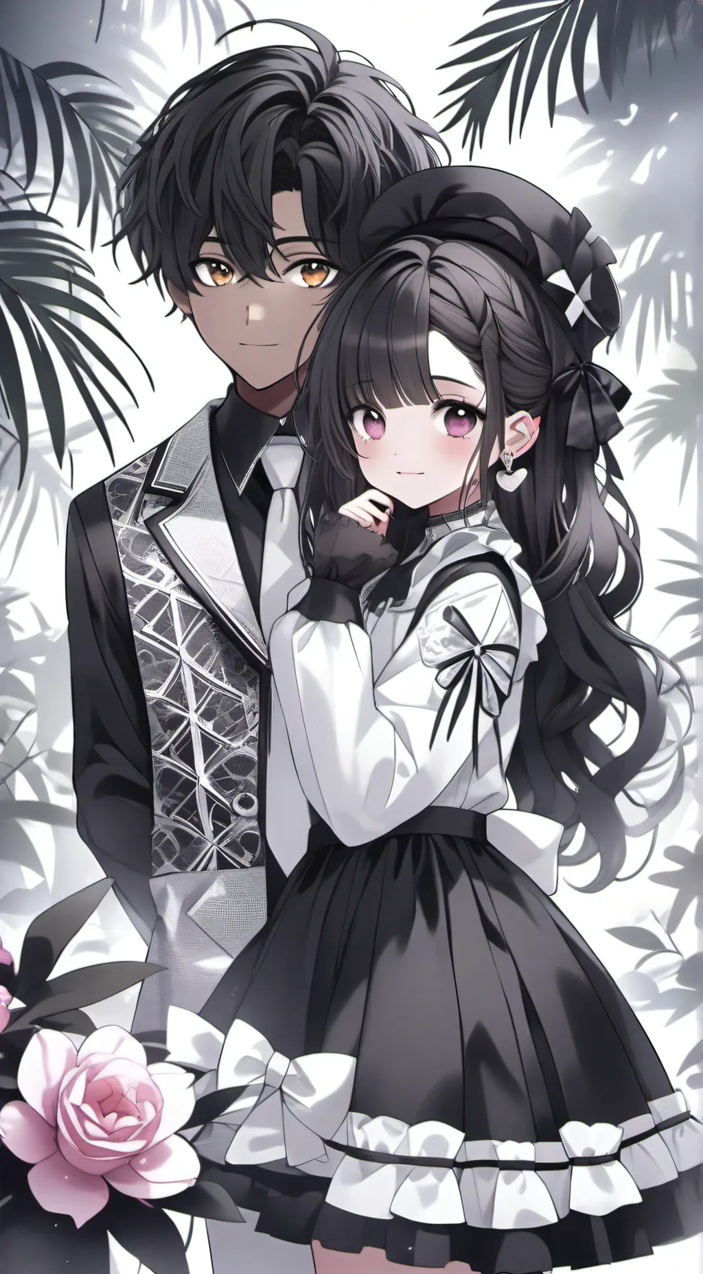 ai character: Juego de gemelas💖 background