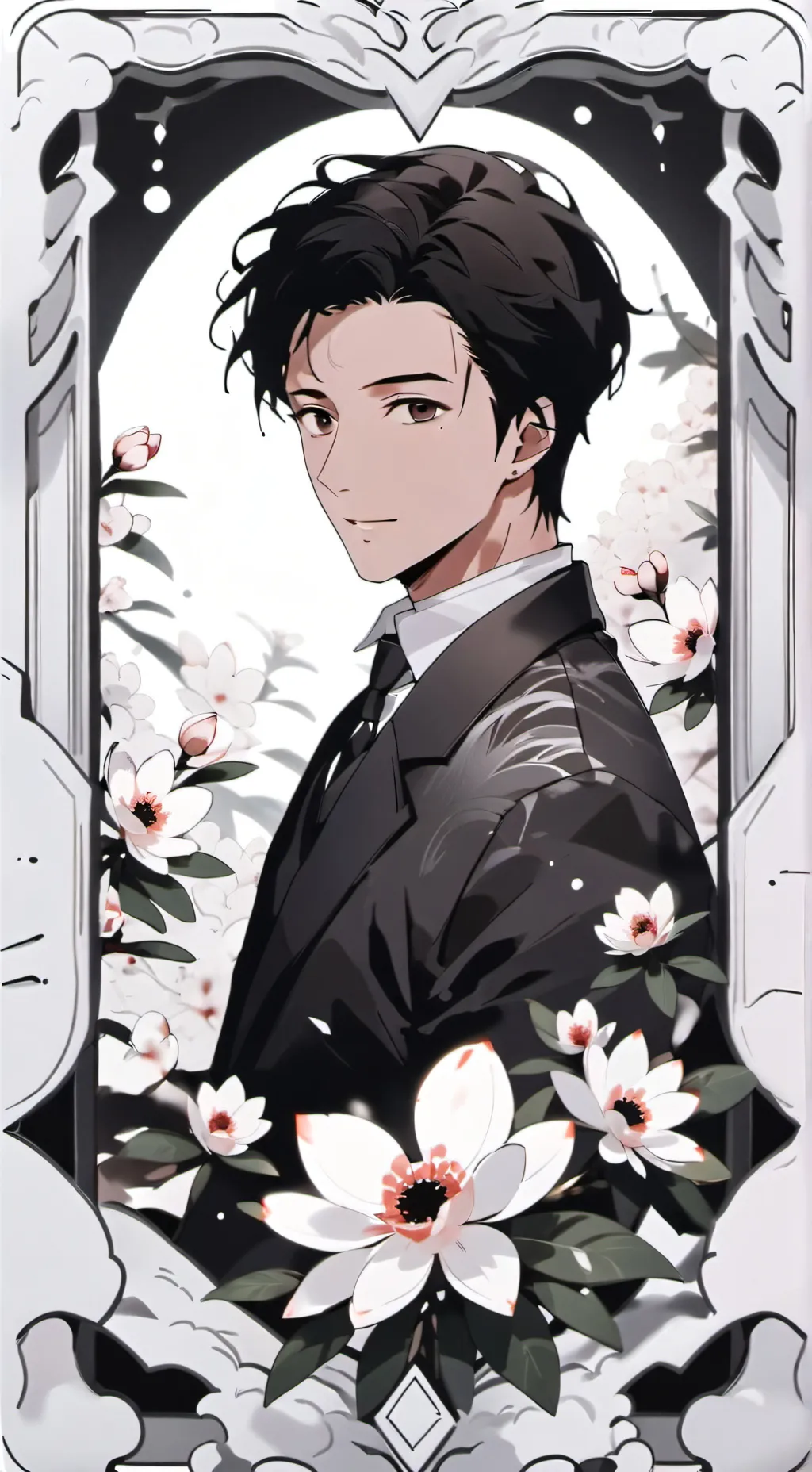 ai character: shimichi  background