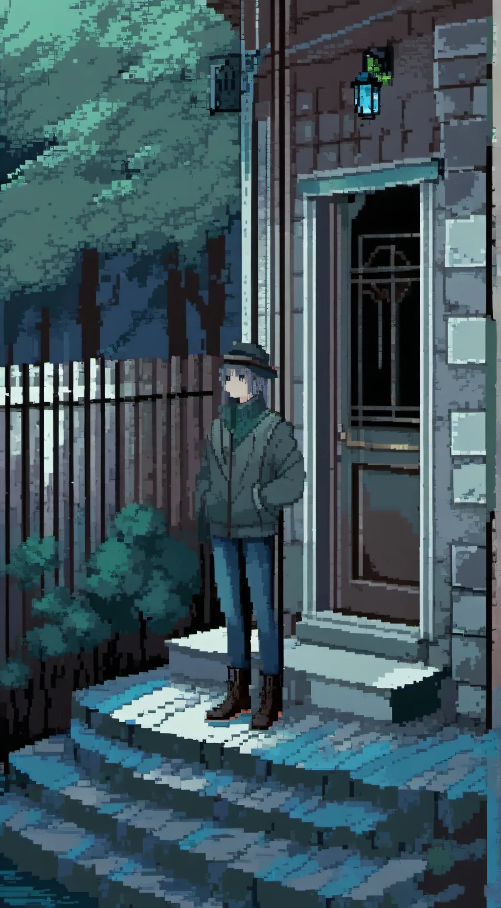 ai character: Педро background