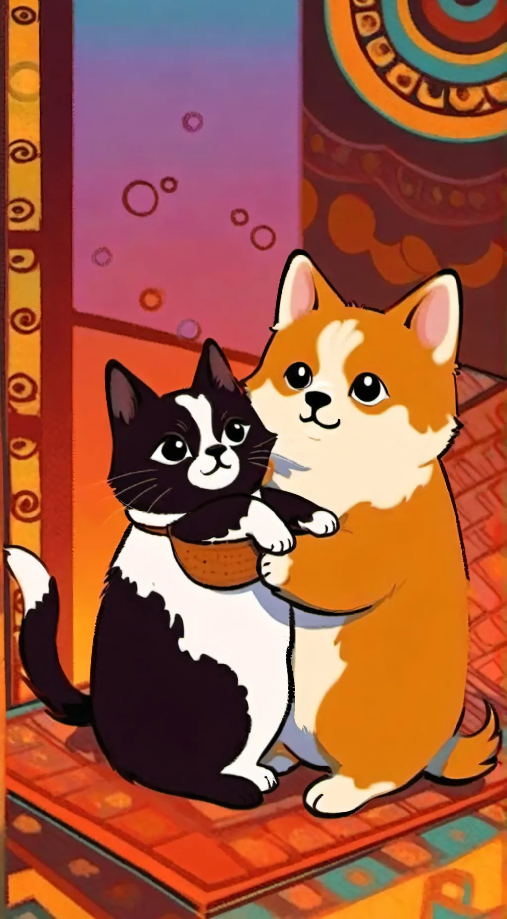 ai character: Dogday background