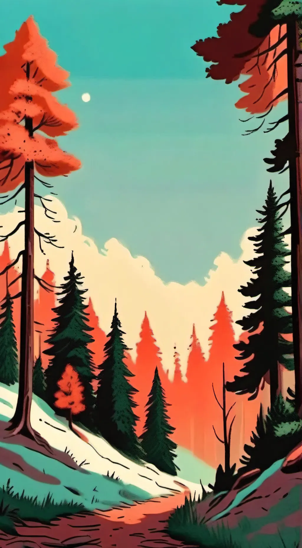 ai character: CH (road trip) background