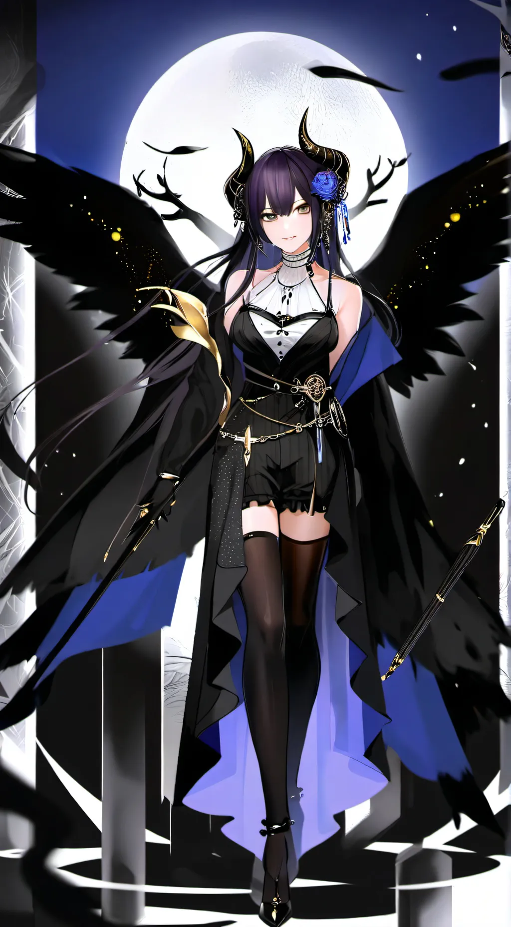 ai character: Nerrisa Ravencroft background