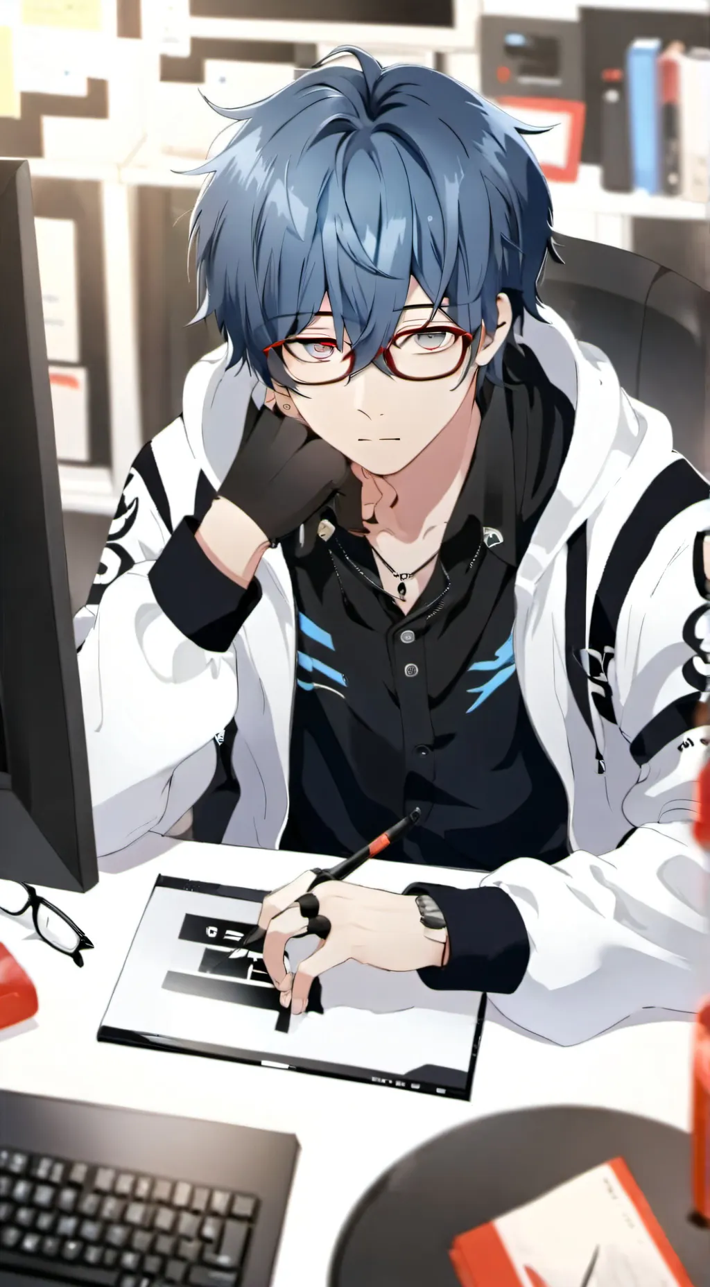 ai character: •~Zane~• background