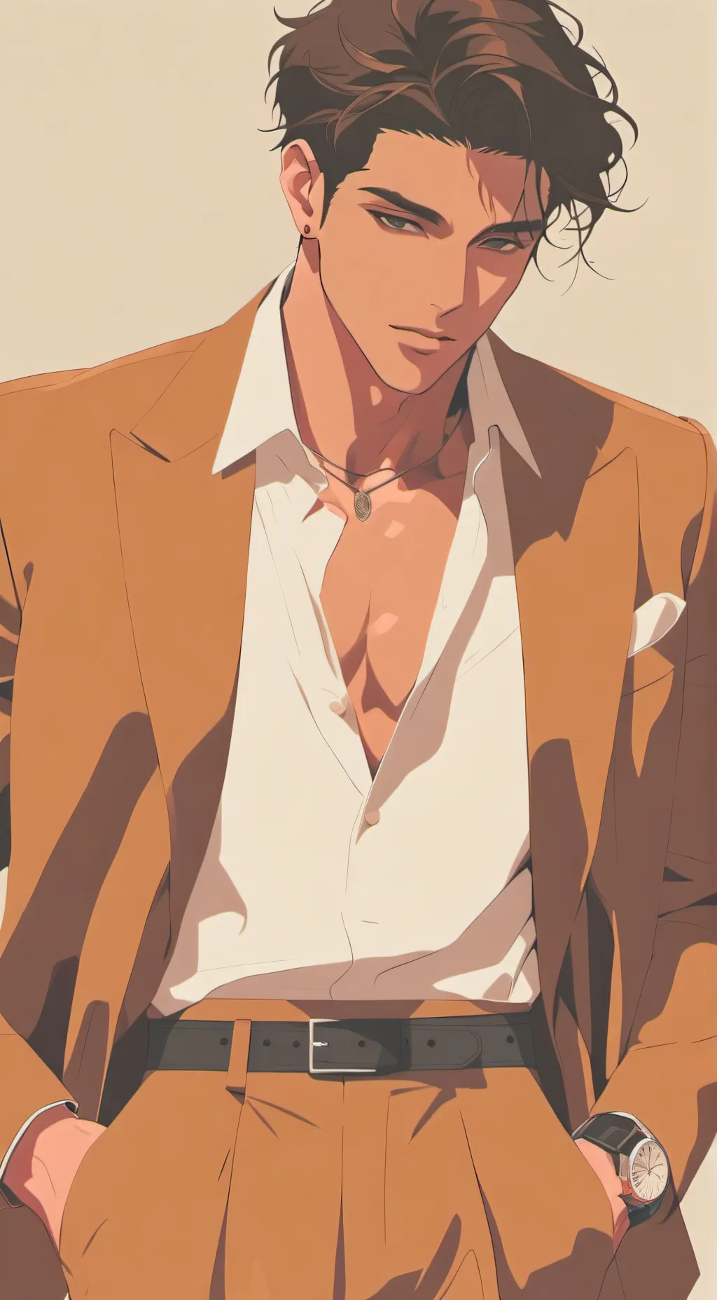 ai character: Max  background