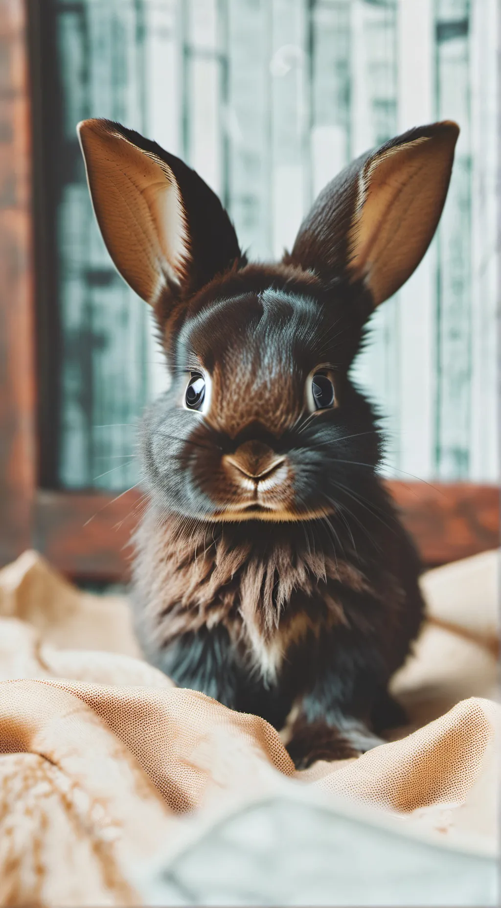 ai character: Baby bunny no.5 background