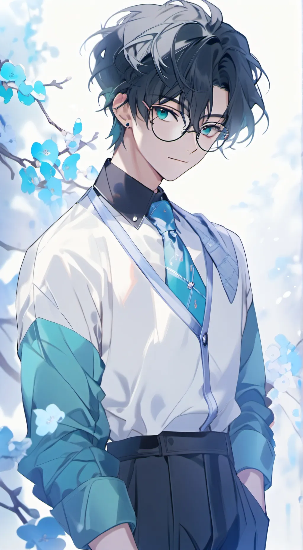 ai character: Xiao background