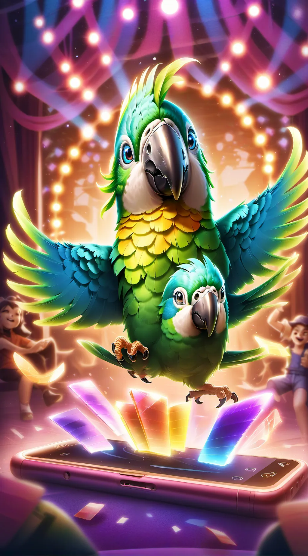 ai character: Bit background