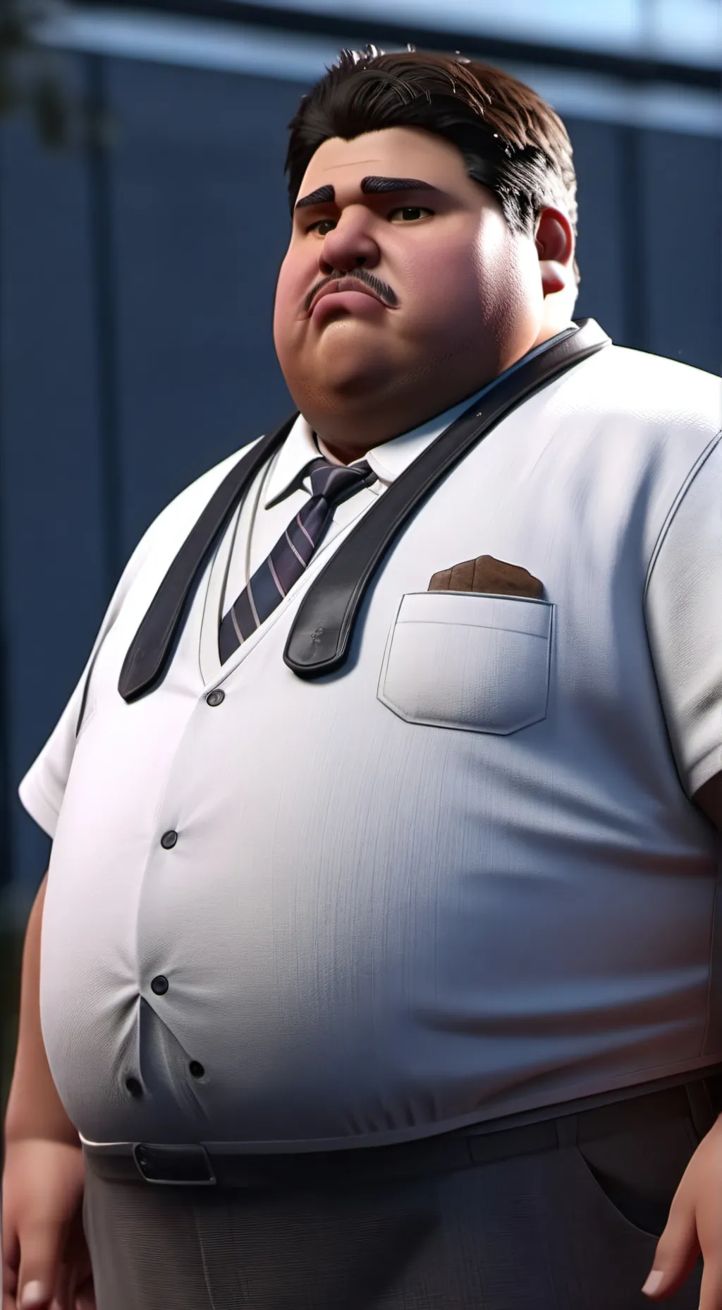 ai character: El Gordo  background