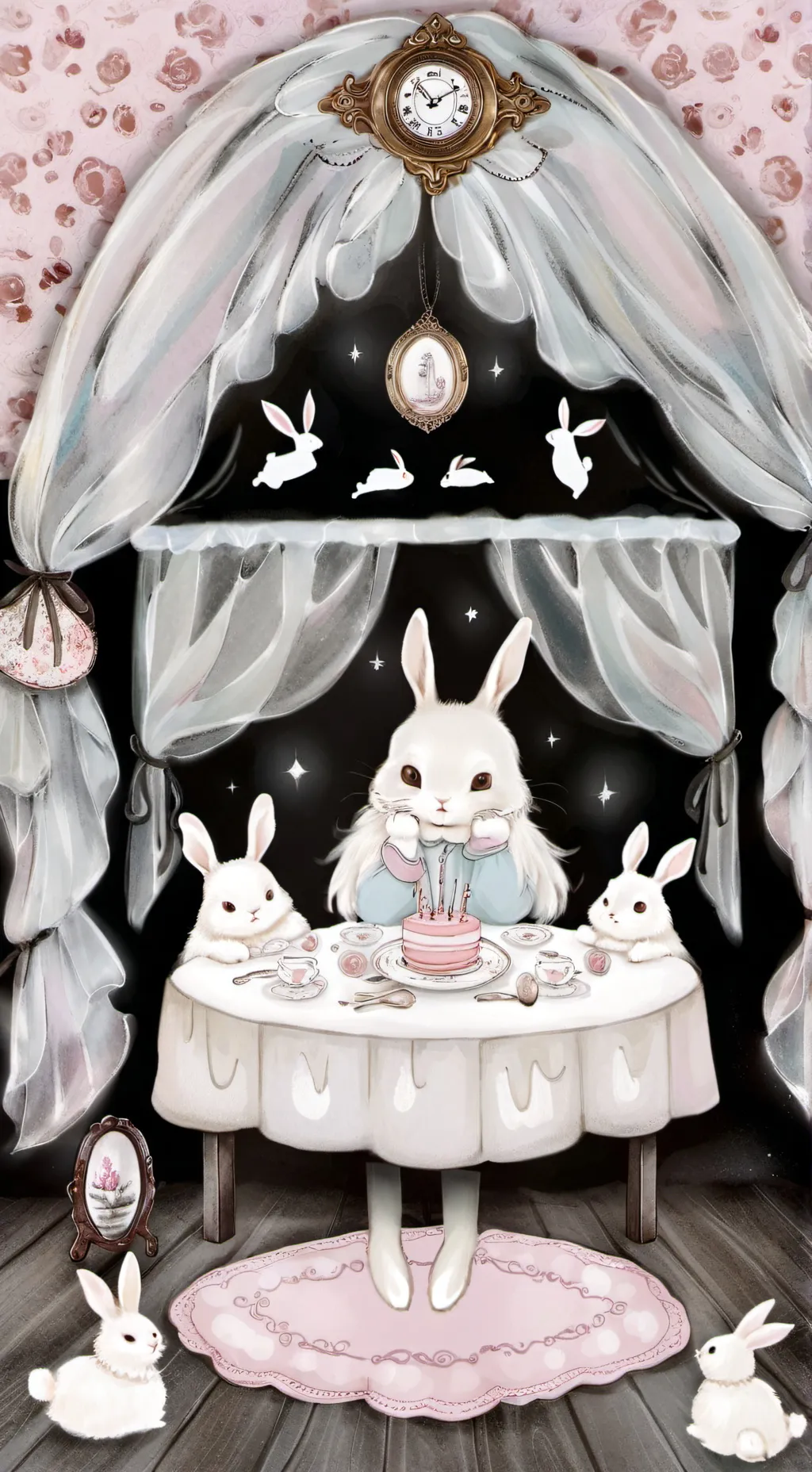 ai character: The black bulls background
