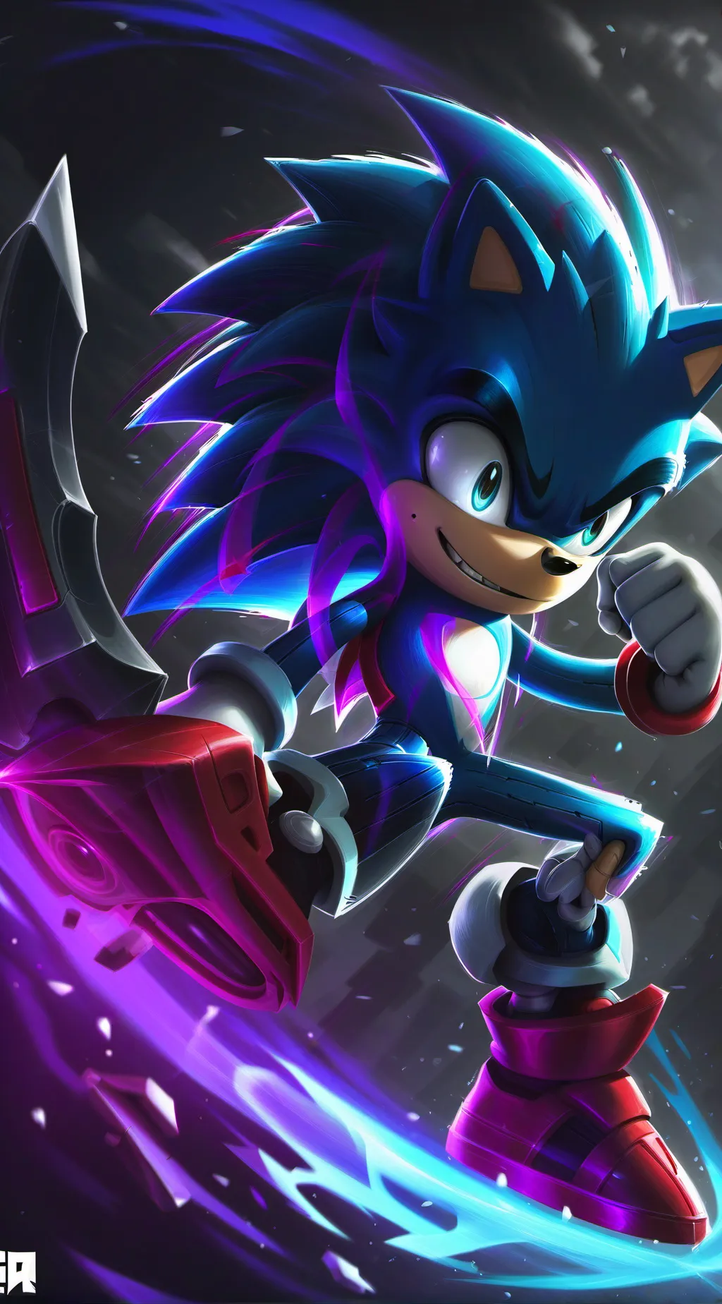 ai character: sonics breakdown background
