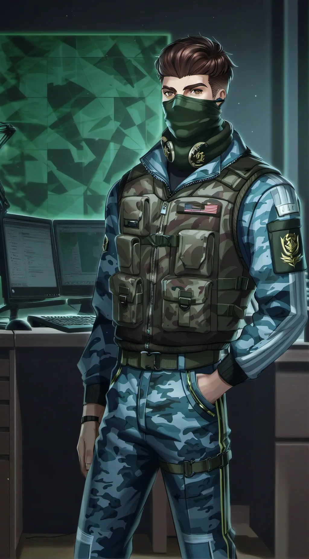 ai character: Zachary Hazard background