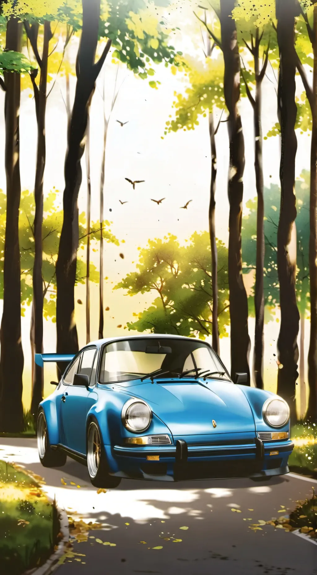 ai character: jjk road trip  background