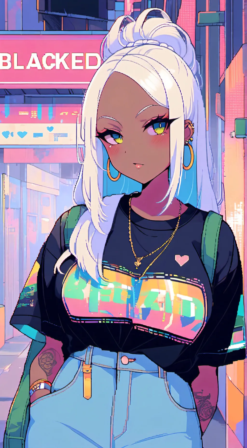 ai character: Maya background