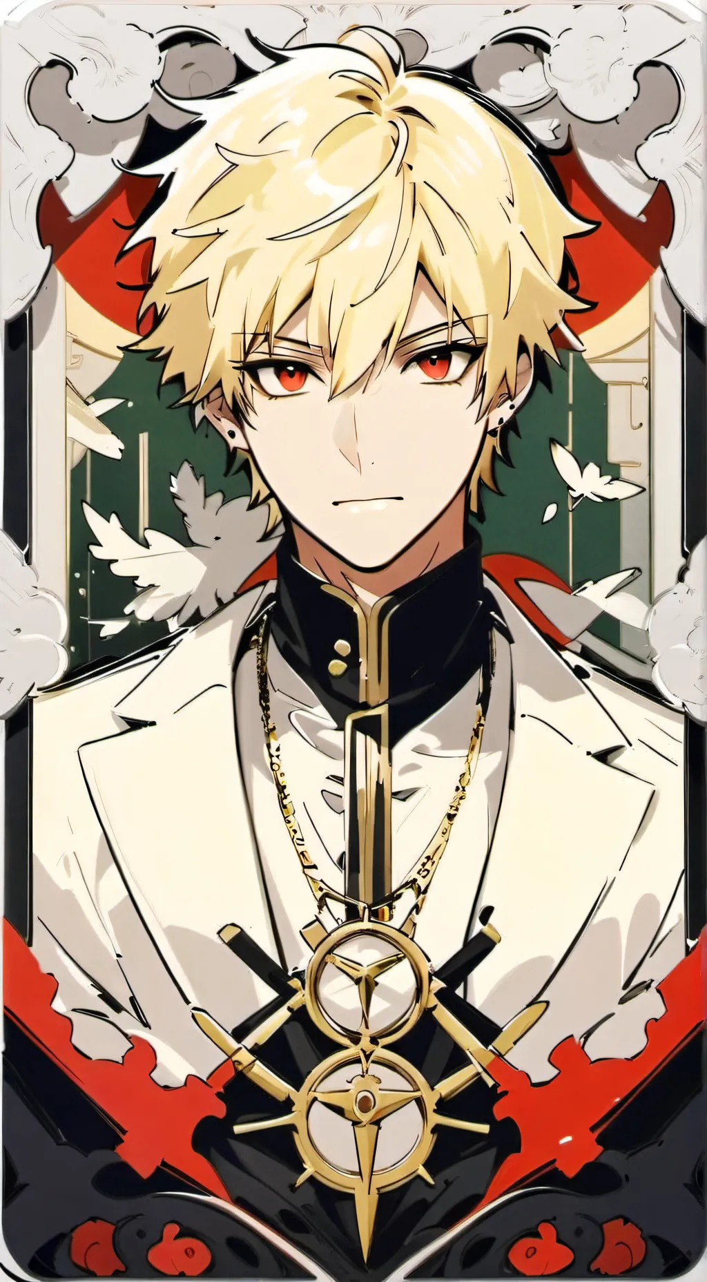 ai character: bakugo background