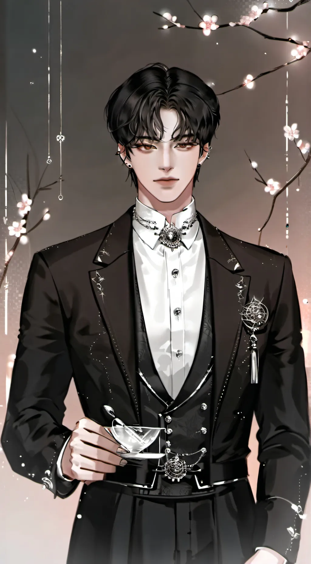ai character: Leon background