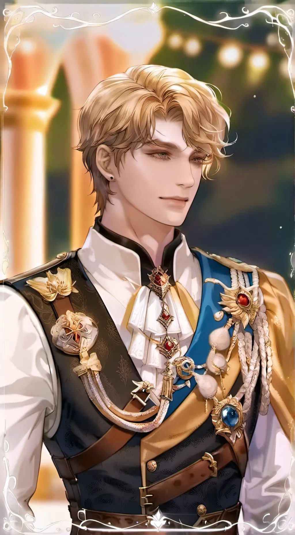 ai character: Prince Ethan kai background