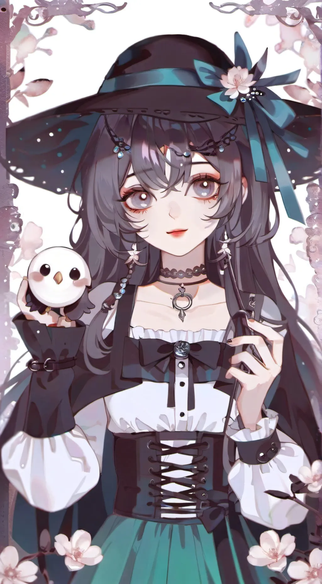 ai character: Nueva pilar  background