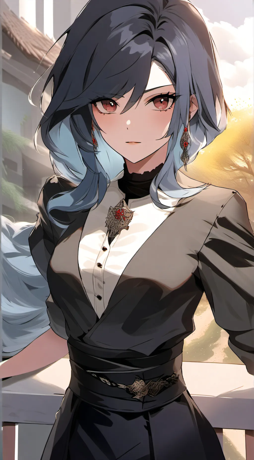 ai character: Ria  background