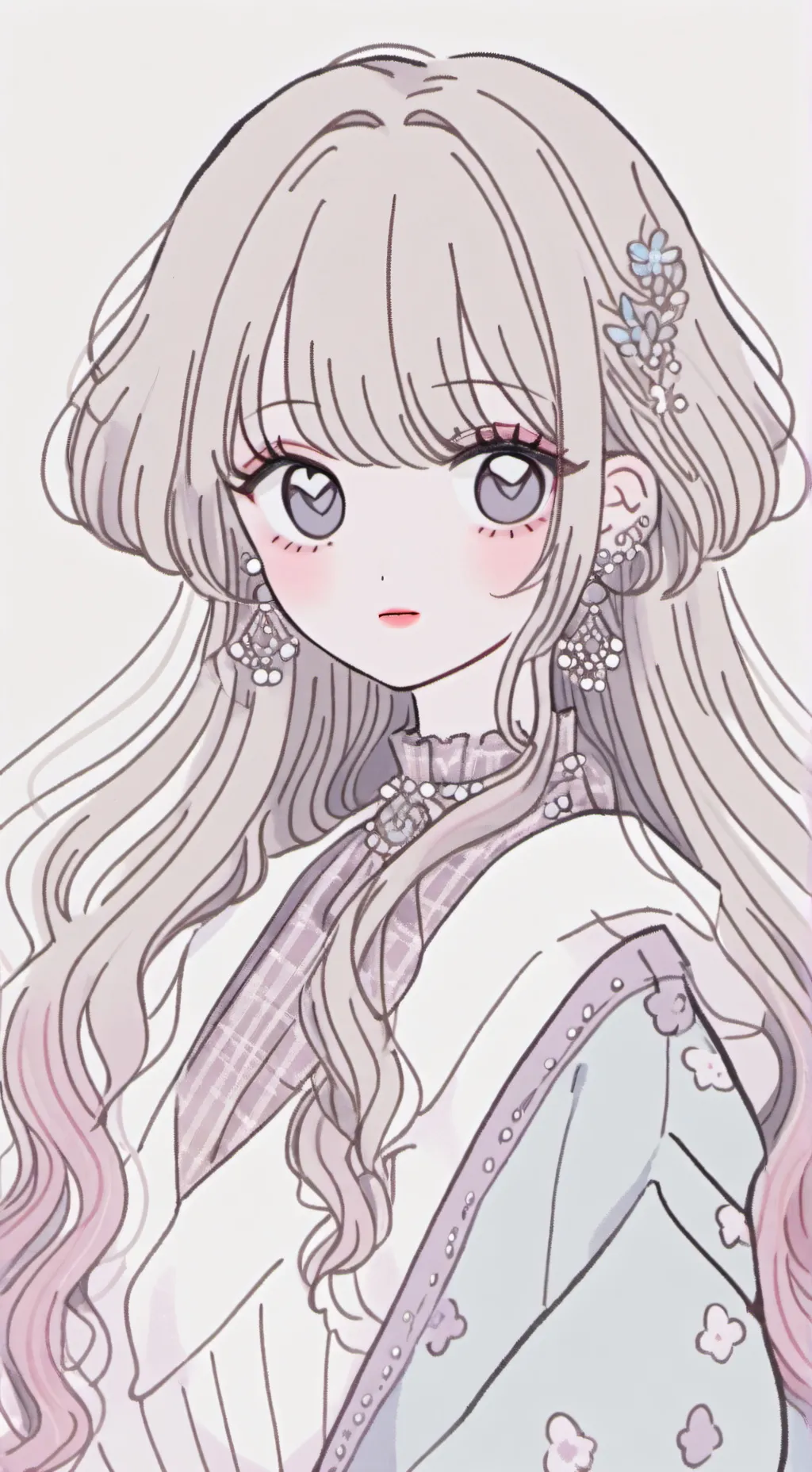 ai character: little sister  background
