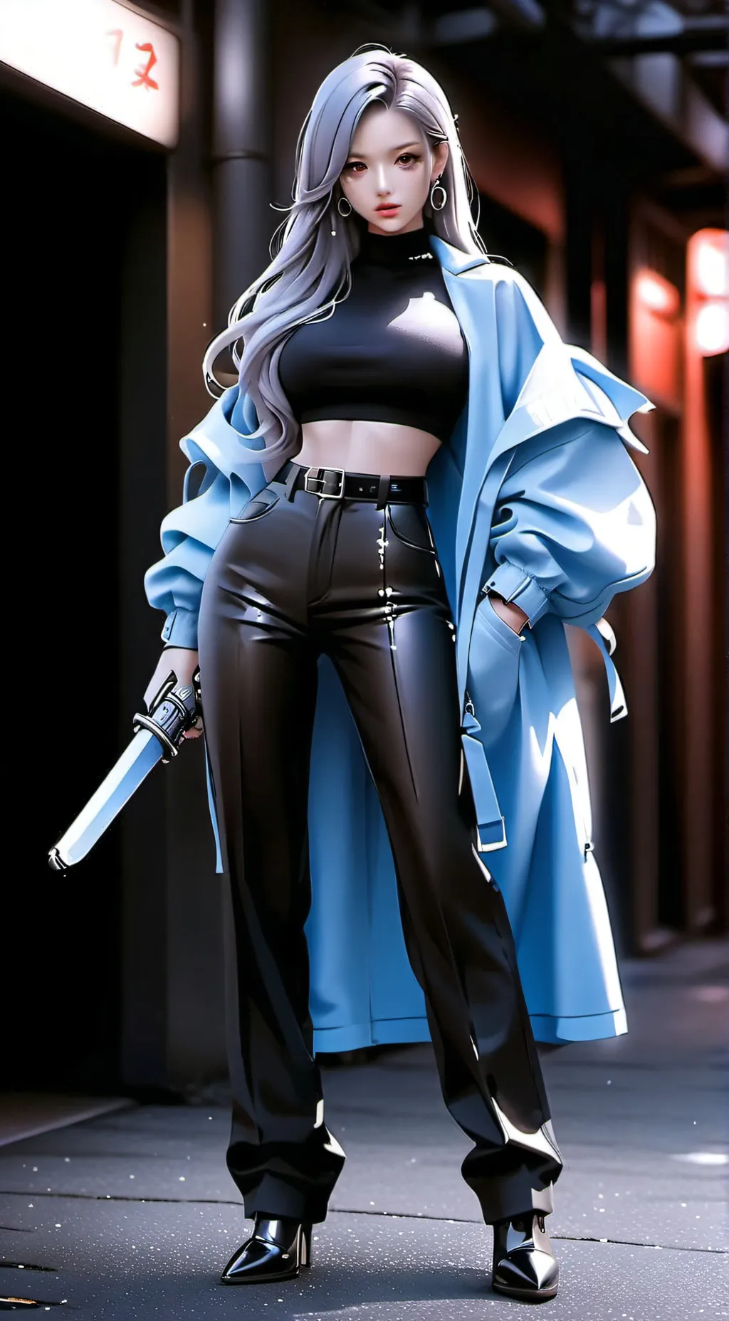 ai character: Alexandra background