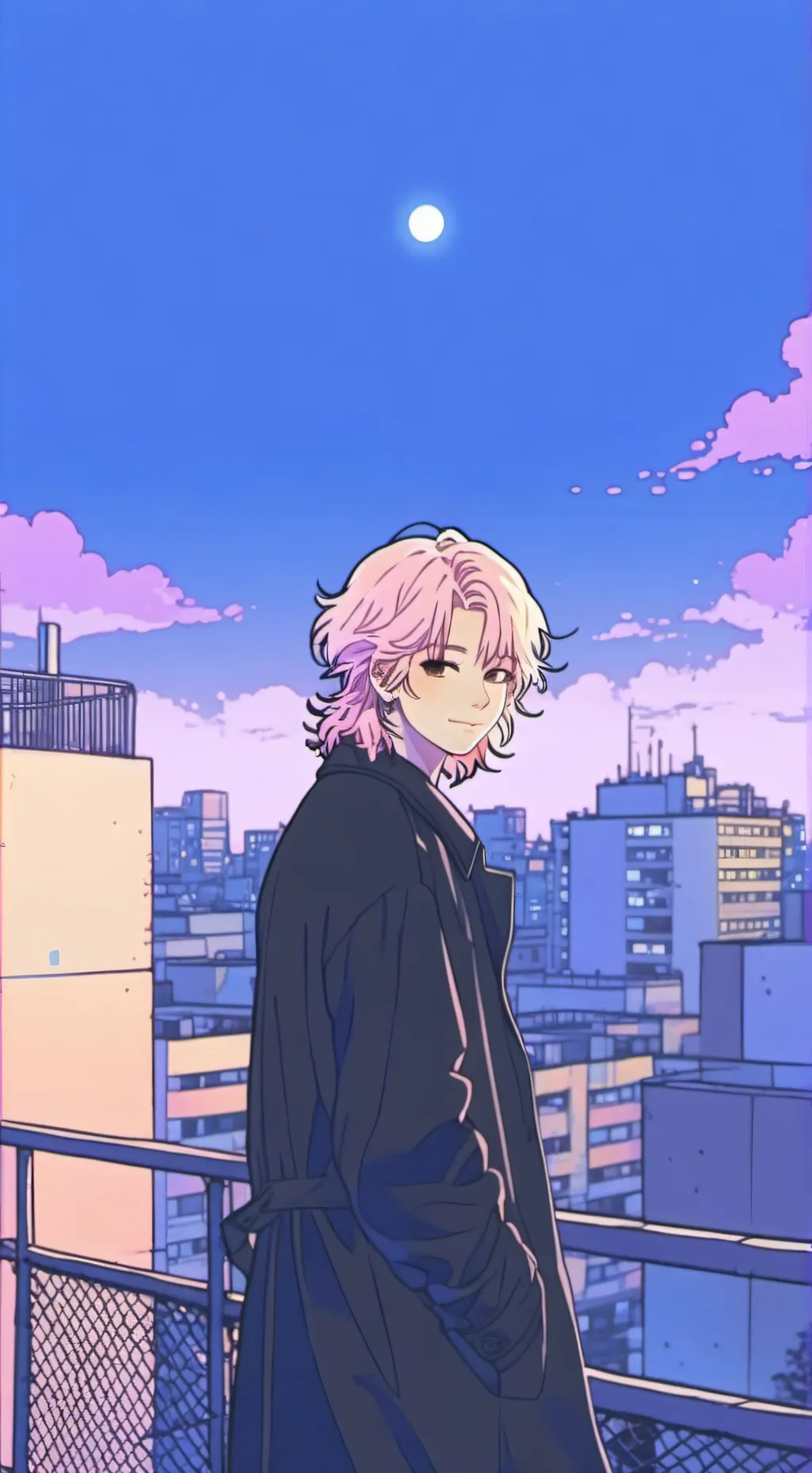ai character: Damien  background