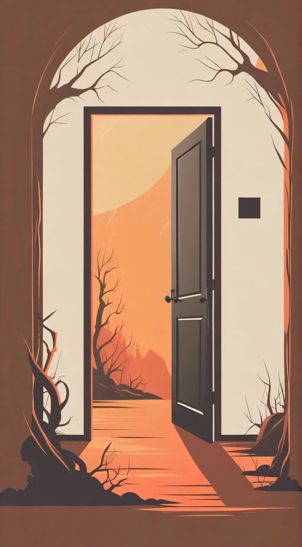 ai character: doors background