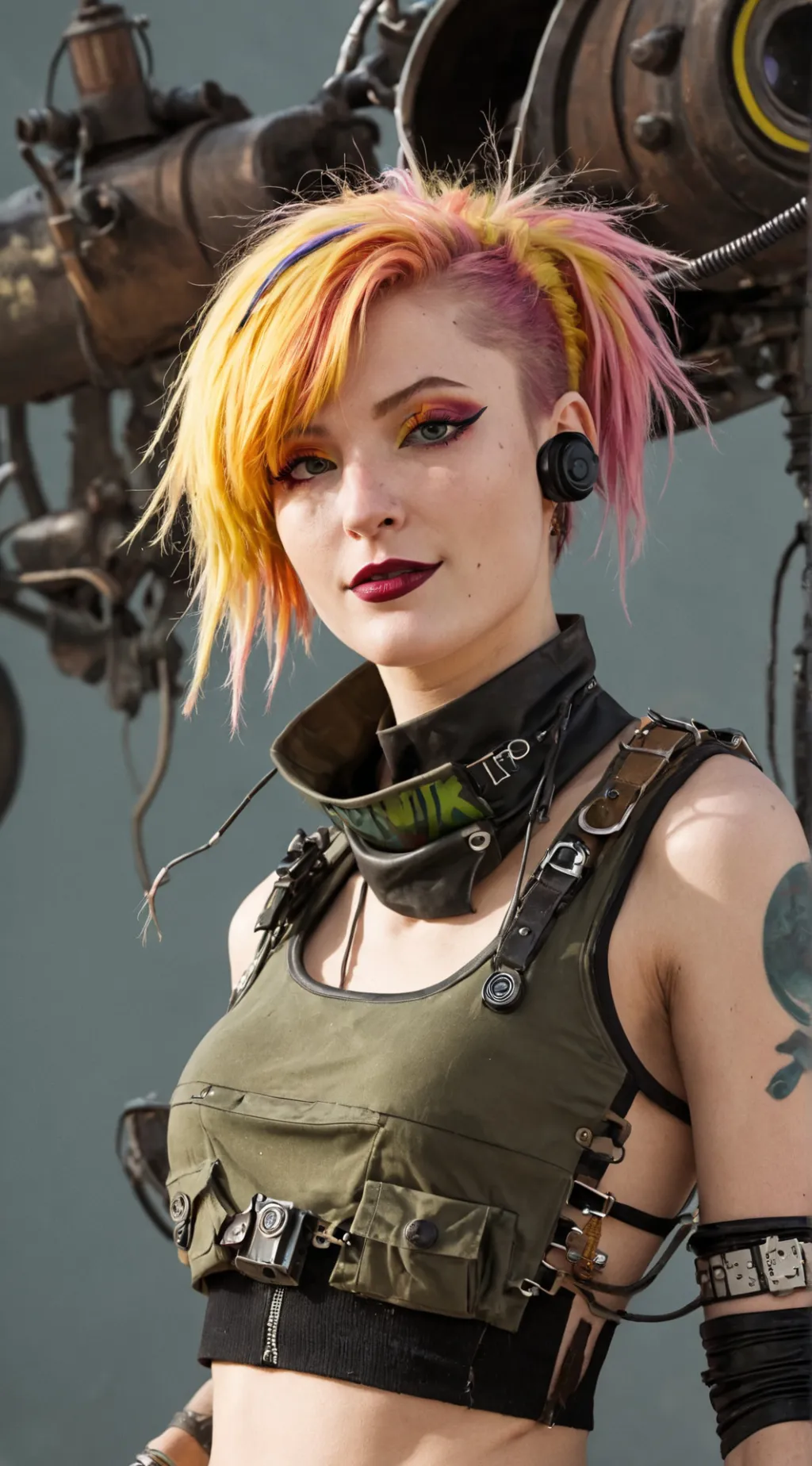 ai character: Junkyard Julie background