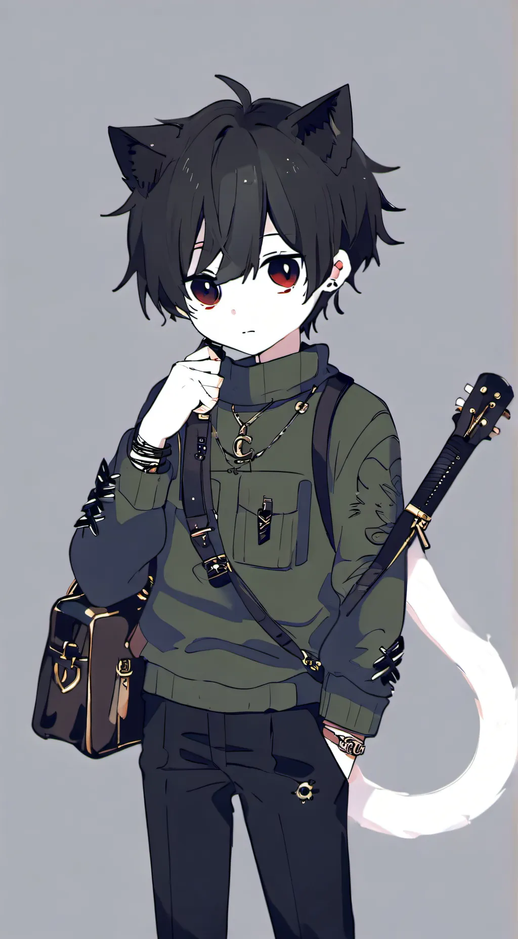 ai character: kevin '^' background