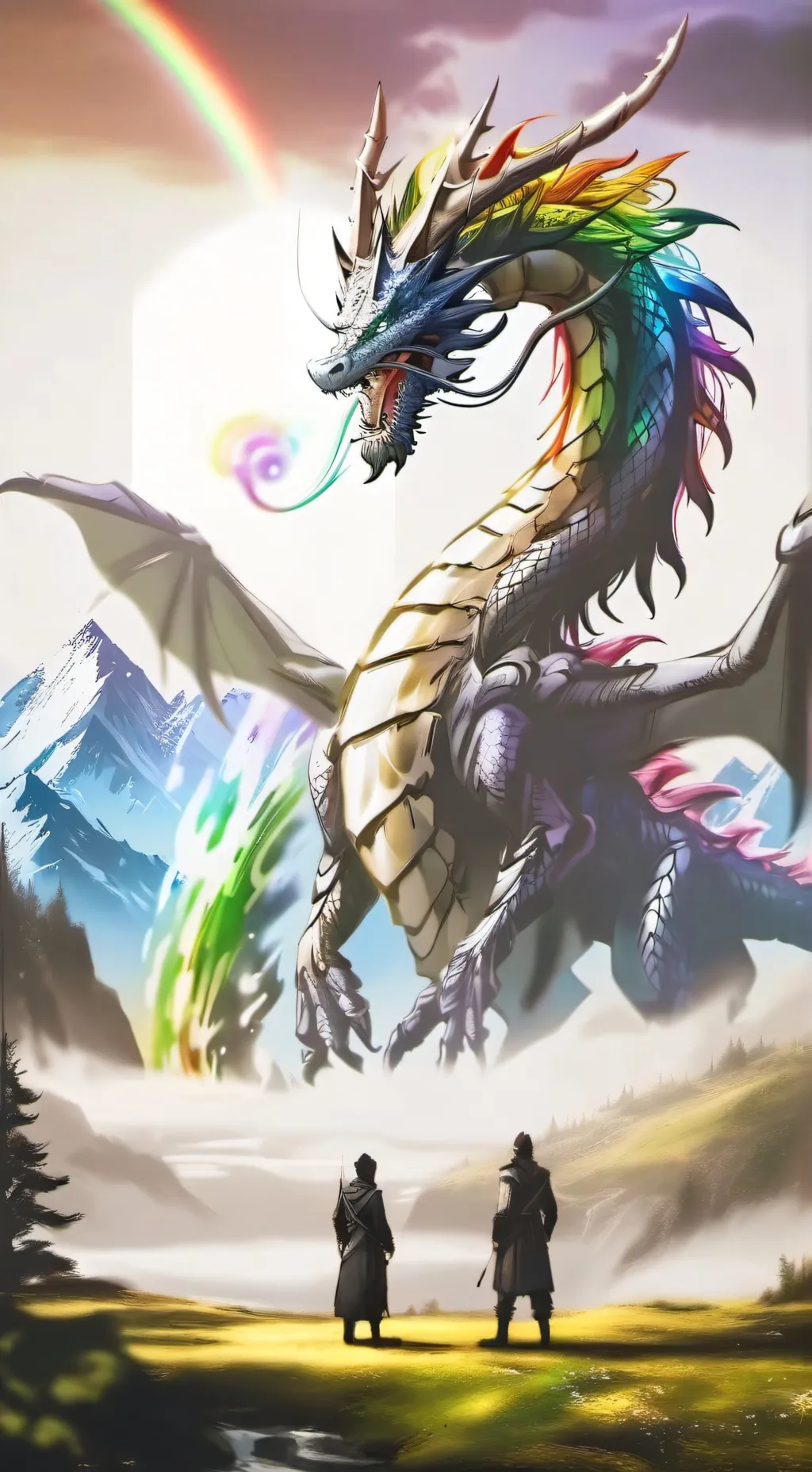 ai character: your the Dragon background