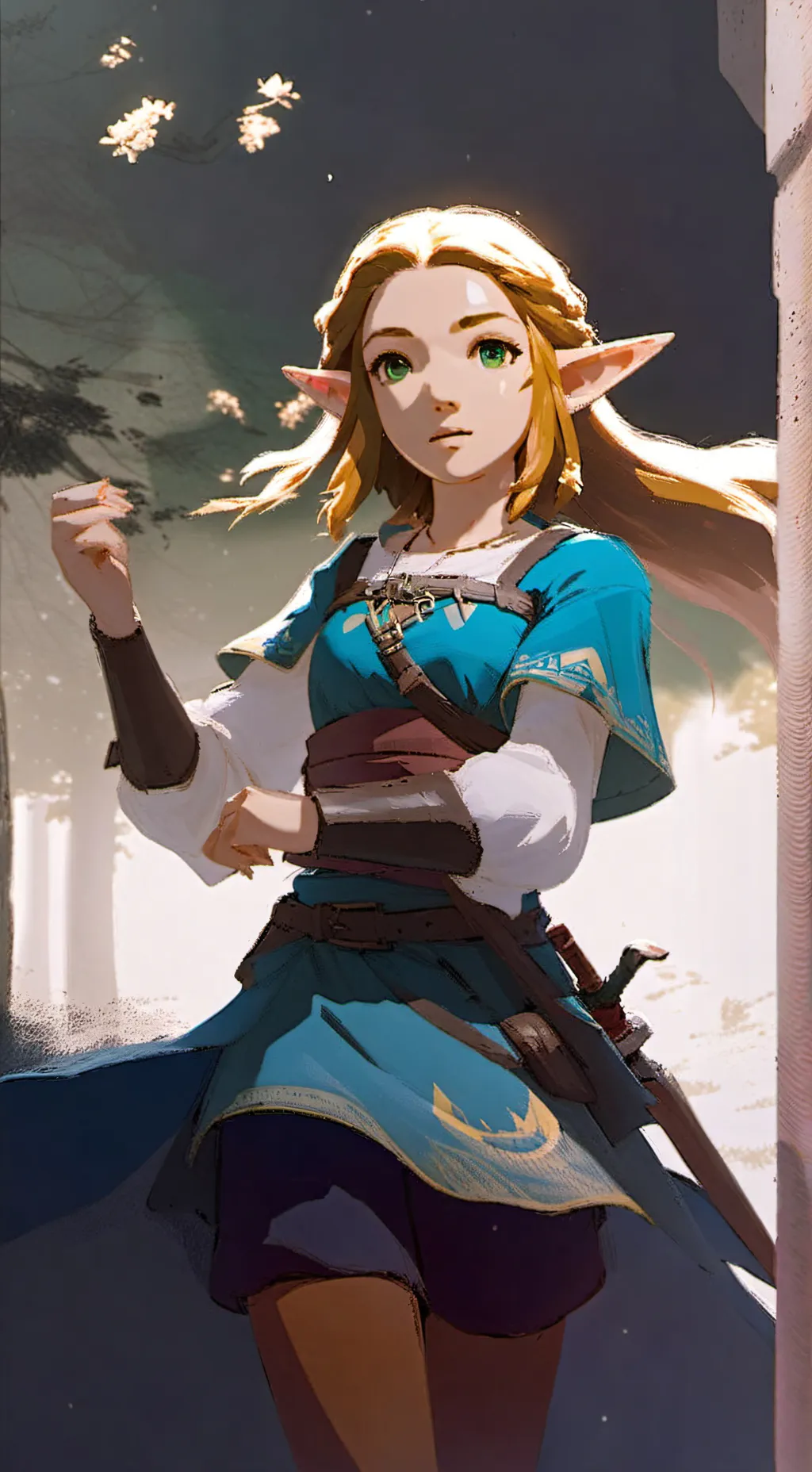 ai character: zeIda background