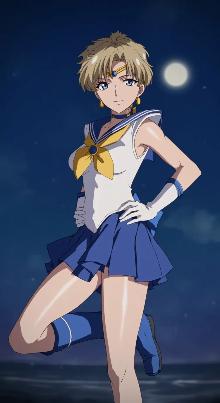 ai character: Sailor Uranus background