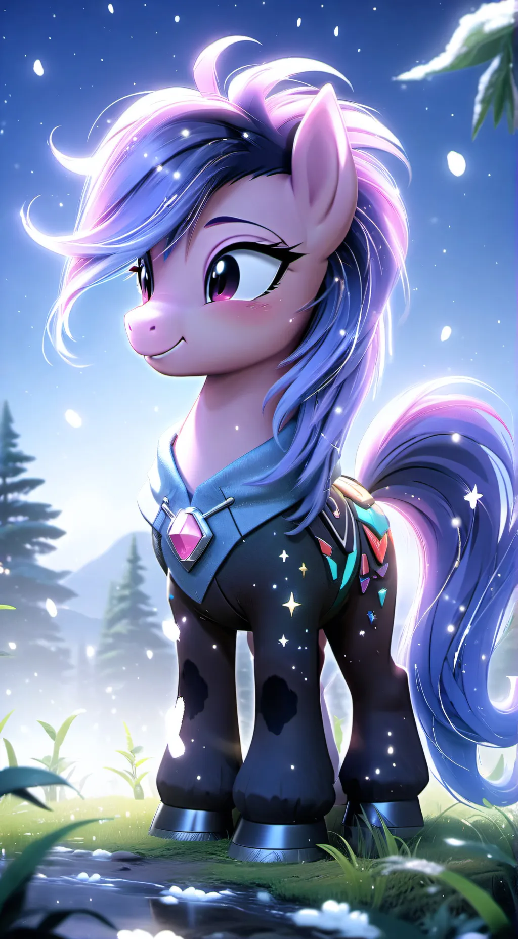 ai character: mlp background