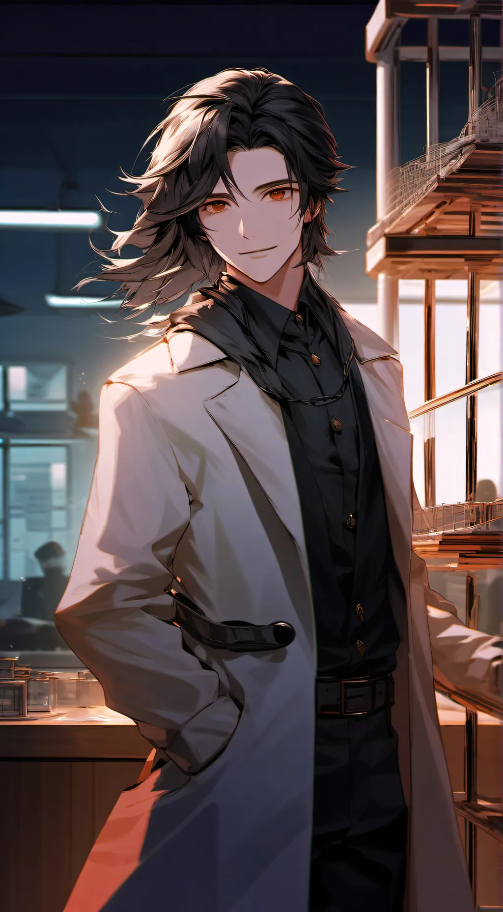 ai character: Scientist  background