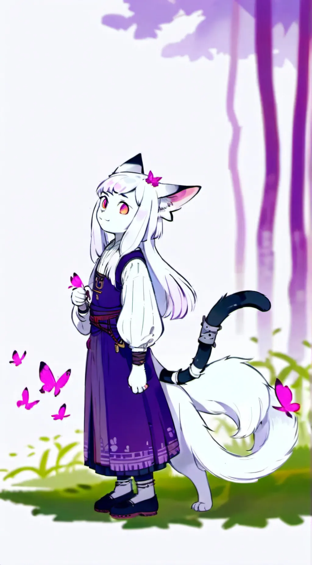 ai character: Tundra background