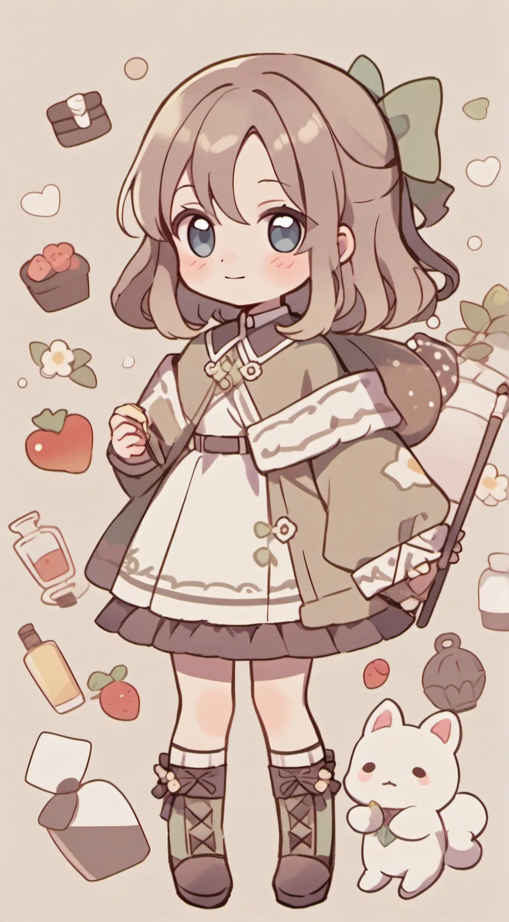 ai character: simone background