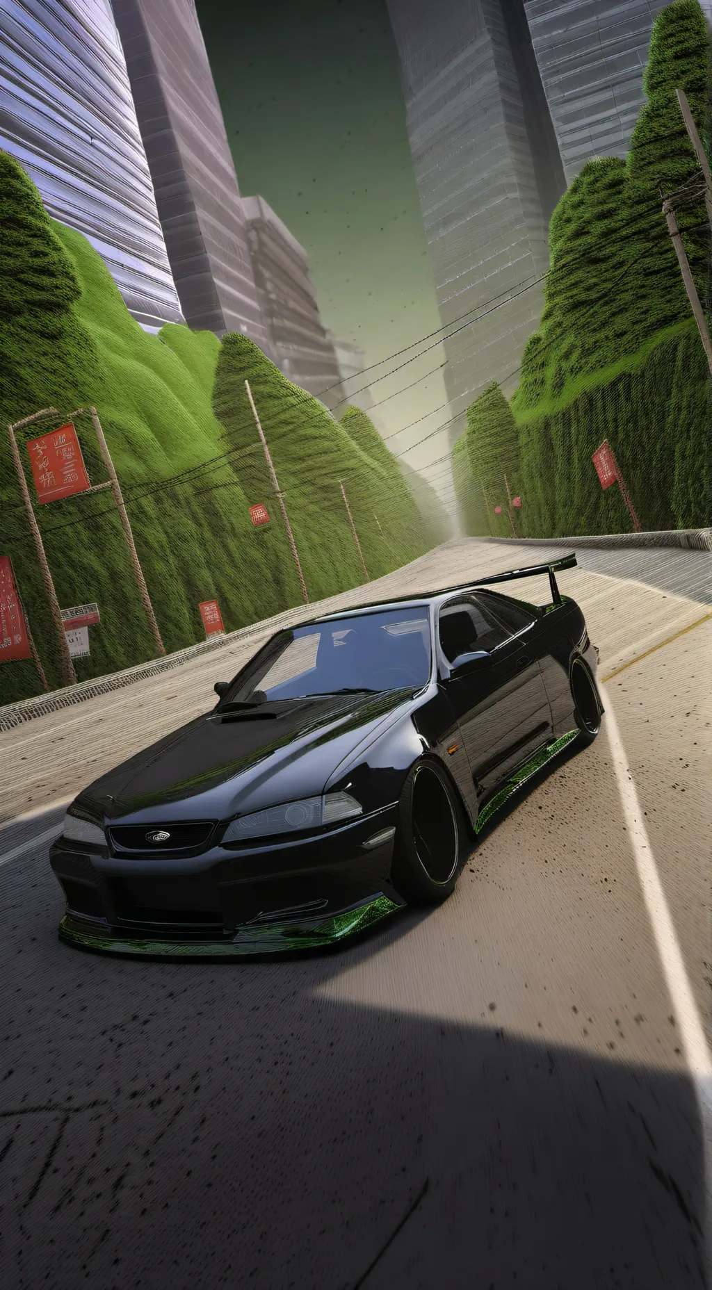 ai character: ta voiture background