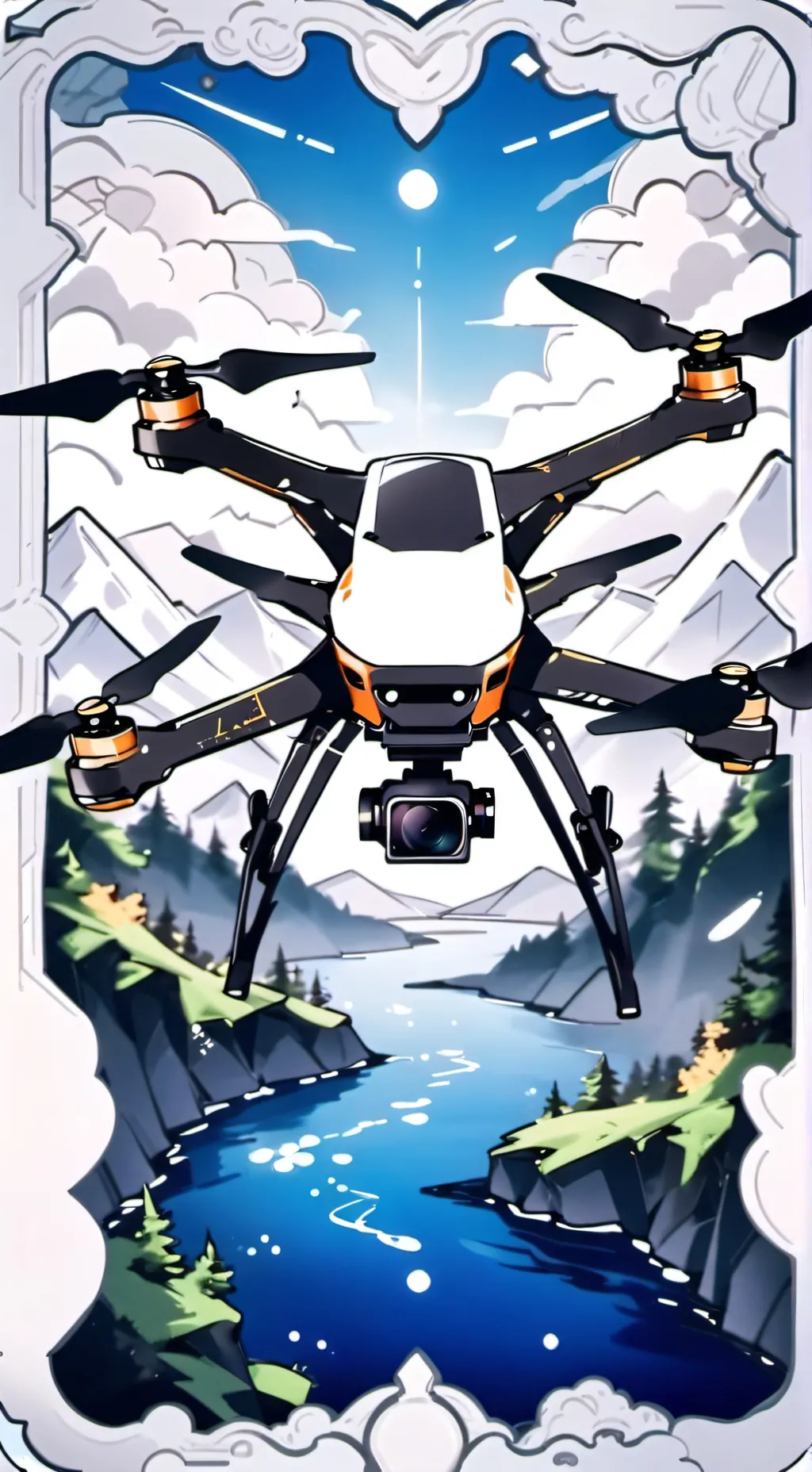 ai character: Murder Drones background