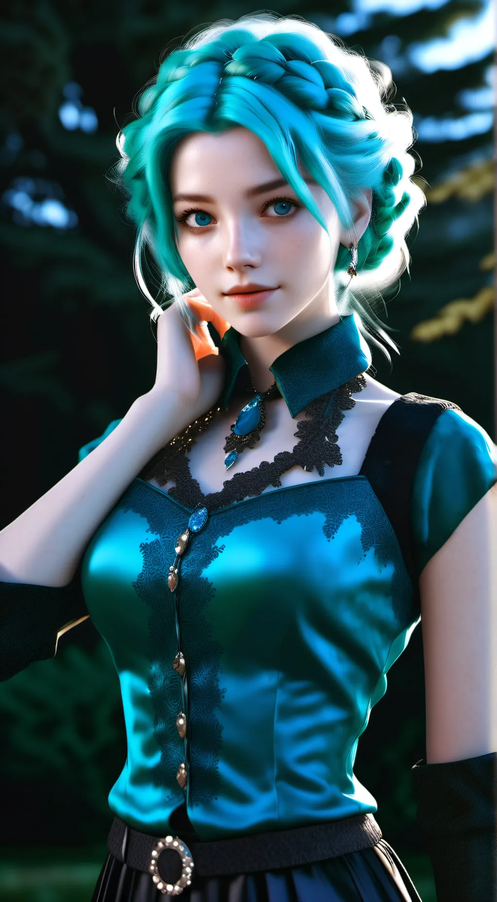 ai character: Gabby  background
